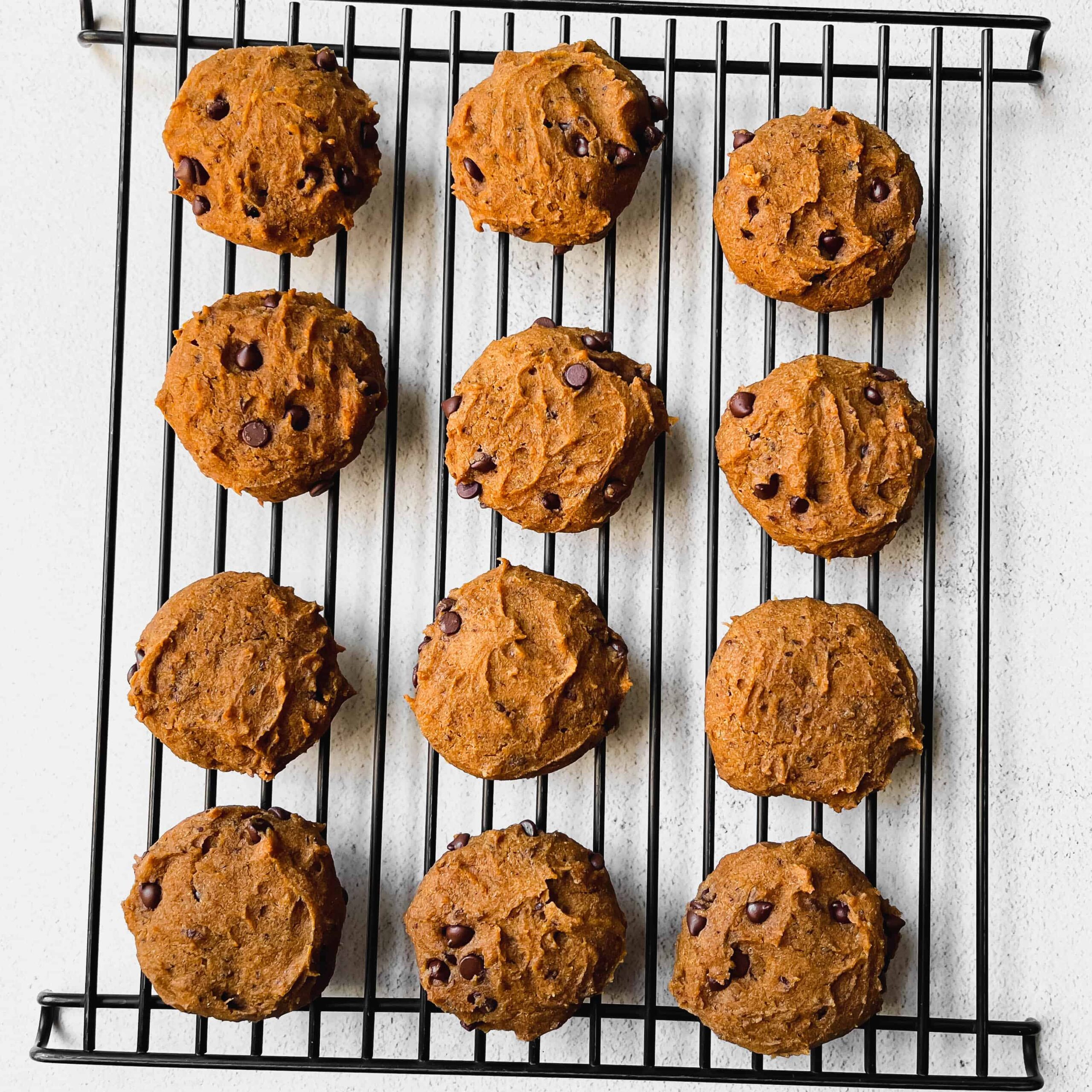 The Best Soft Pumpkin Chocolate Chip Cookies (Vegan, Gluten-Free)